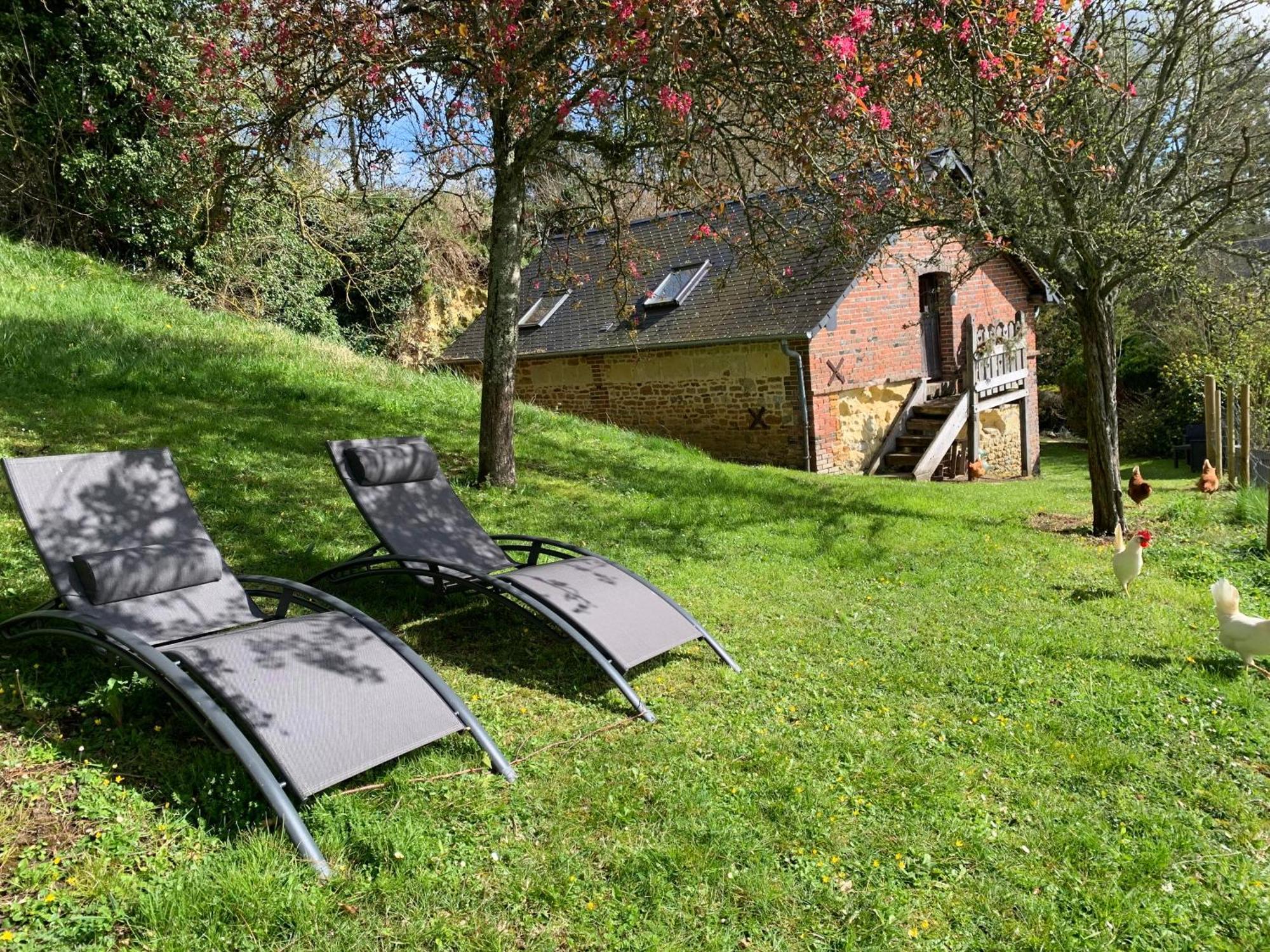 Gite "Le Refuge" Dans Un Domaine De 7Ha Au Calme Vimoutiers Eksteriør bilde